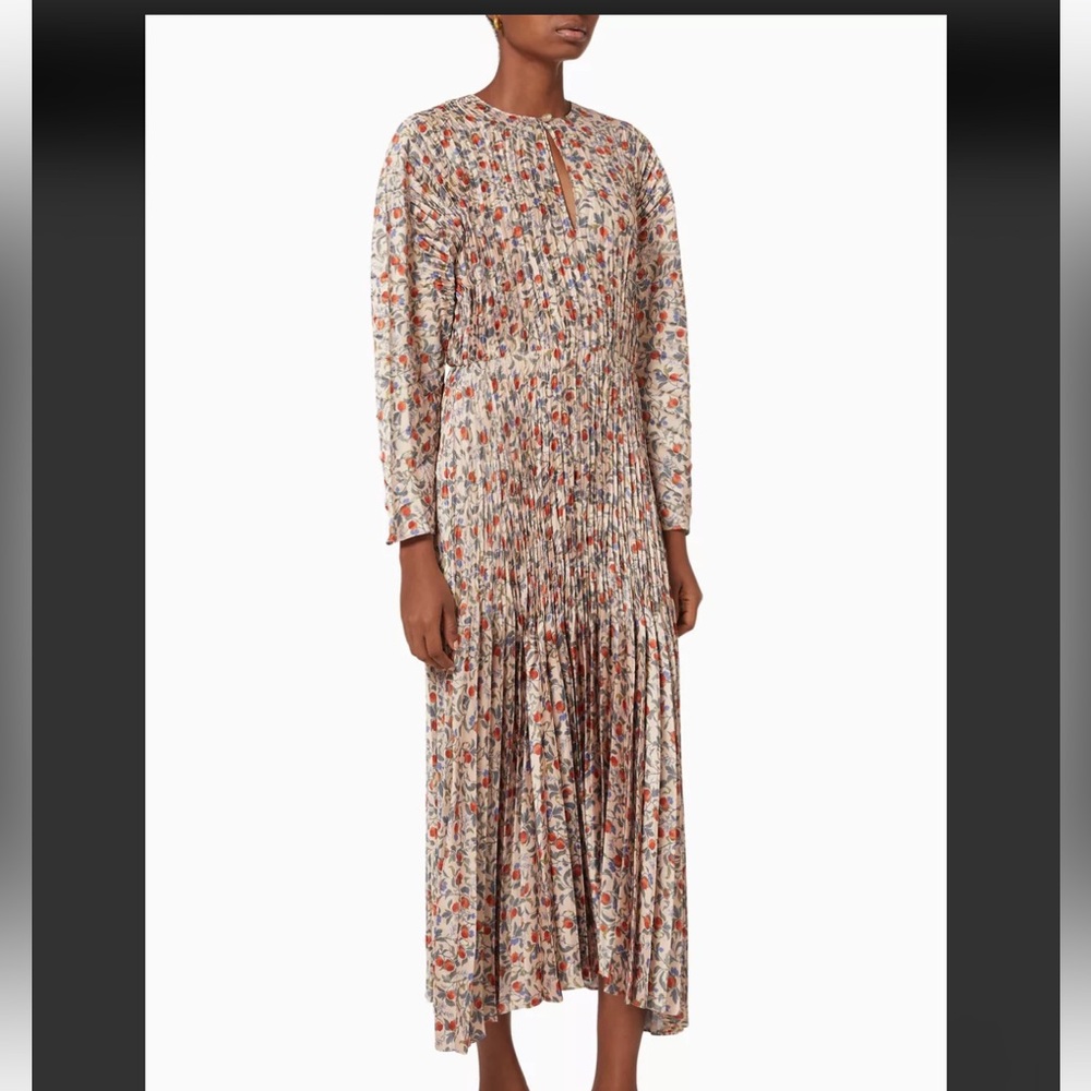 NWT Vince Pleated Maxi Dress - Size M - Picture 5 of 12